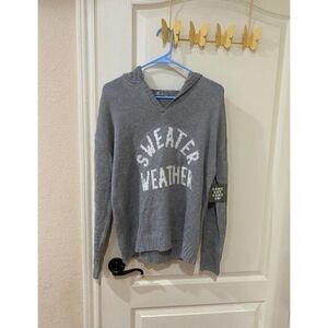 NWT‎ Marled Sweater Weather Hooded sweater